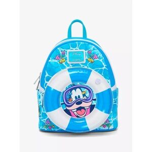 Loungefly Disney Goofy‎ Floatie Mini Backpack Exclusive